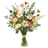 💐 Эмодзи «Буквы в древесном стиле, иконки на тему природы» для Telegram