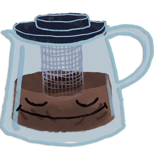 🍵 Стикер «Cozy» для Telegram