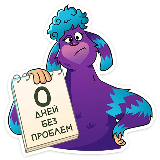 🤨 Стикер «Домовячьи радости с Финником&;» для Telegram