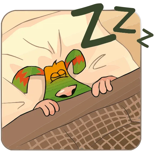 😴 Эмодзи «Домовячьи радости с Финником!» для Telegram