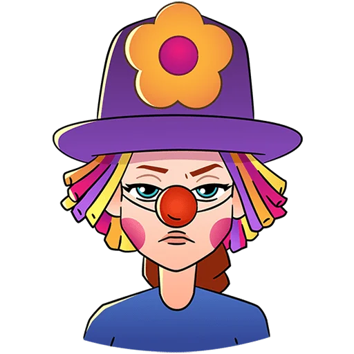 🤡 Стикер «Домовячьи радости с Финником Без Текста» для Telegram