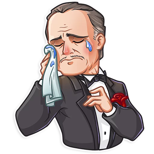 😢 Стикер «Don Corleone» для Telegram