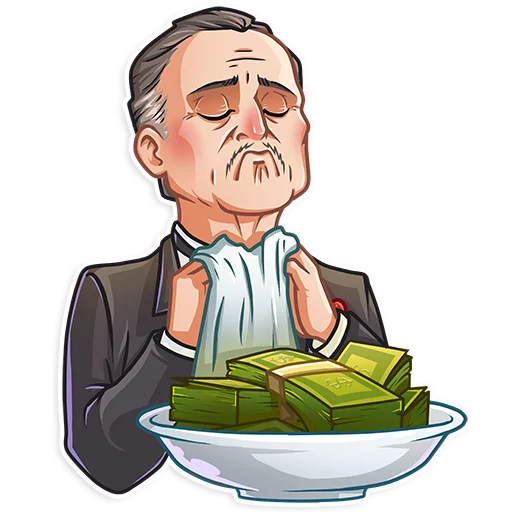 💵 Стикер «Don Corleone» для Telegram