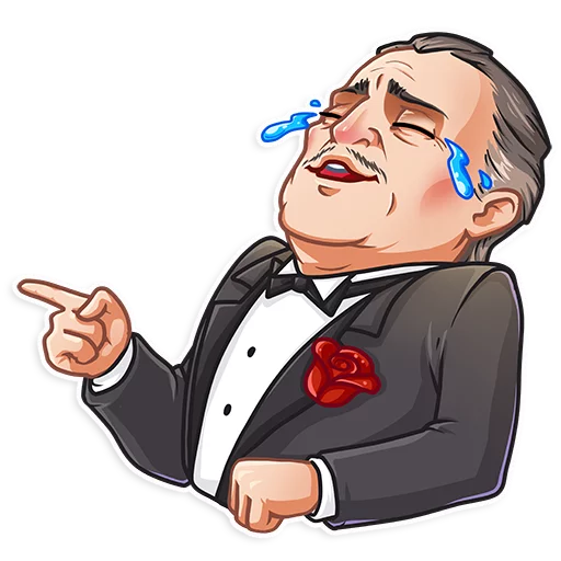 Стикерпак Don Corleone для Telegram