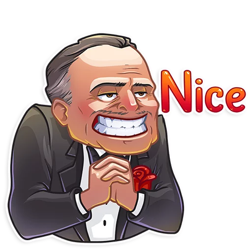 😈 Стикер «Don Corleone» для Telegram
