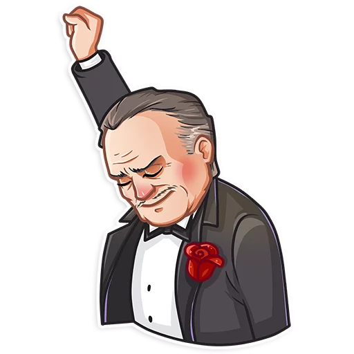 ✊ Стикер «Don Corleone» для Telegram