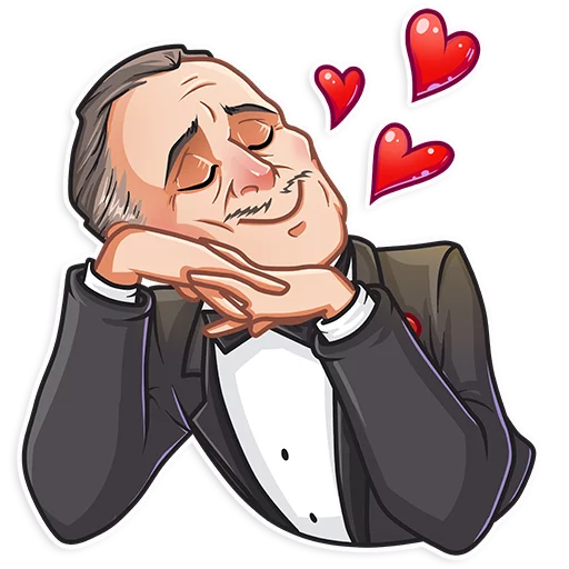 💕 Стикер «Don Corleone» для Telegram