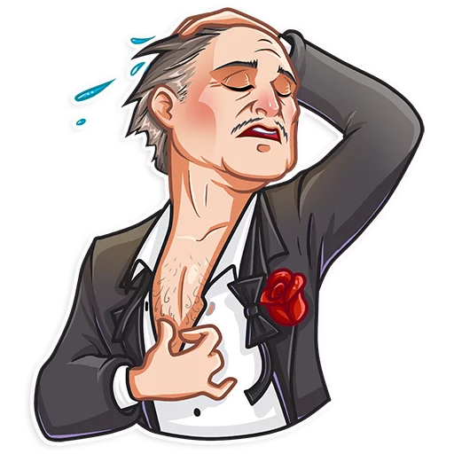 💦 Стикер «Don Corleone» для Telegram