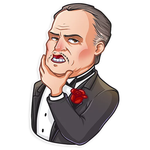 🤔 Стикер «Don Corleone» для Telegram