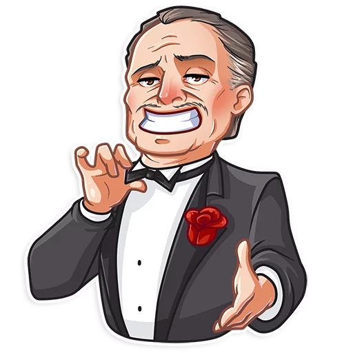 👋 Стикер «Don Corleone» для Telegram