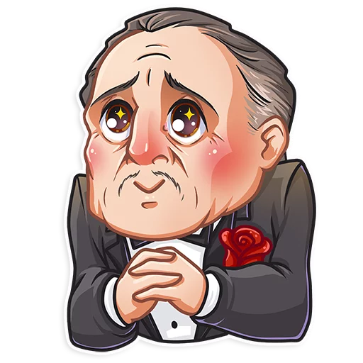😊 Стикер «Don Corleone» для Telegram
