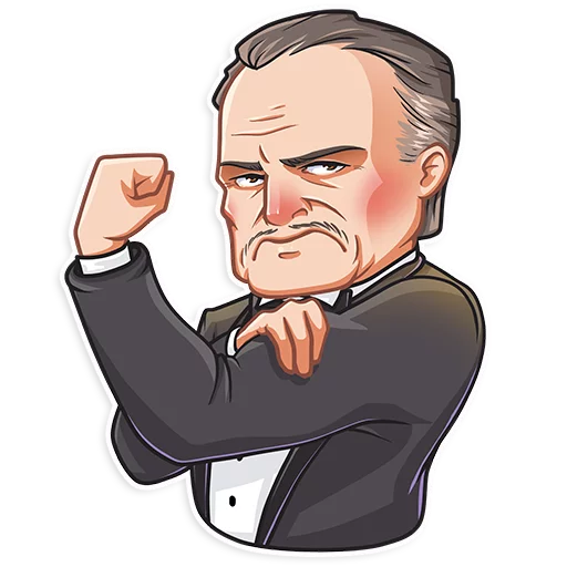 💪 Стикер «Don Corleone» для Telegram