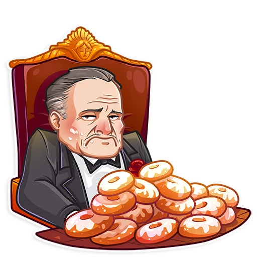 😑 Стикер «Don Corleone» для Telegram
