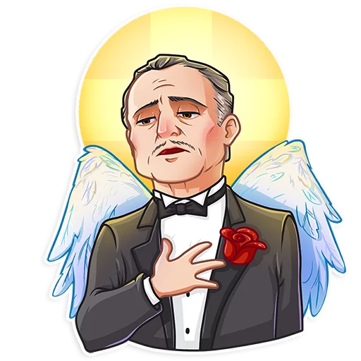 😇 Стикер «Don Corleone» для Telegram