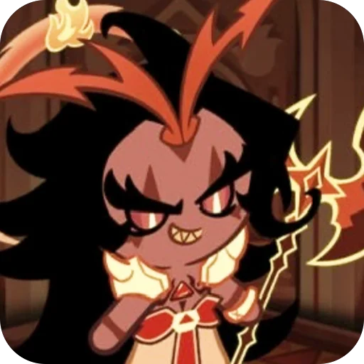 🫥 Стикер «DONA BURNING SPICE COOKIE» для Telegram