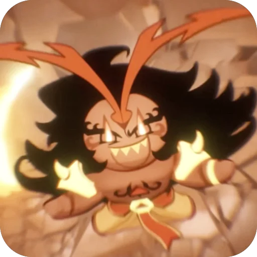 🫥 Стикер «DONA BURNING SPICE COOKIE» для Telegram