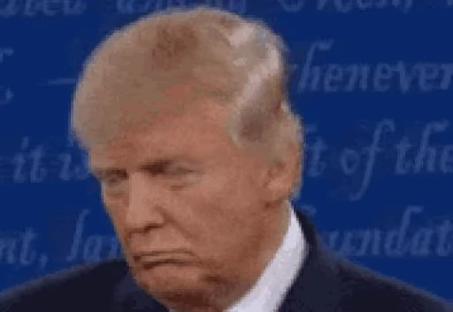 🫤 Стикер «Donald Trump» для Telegram