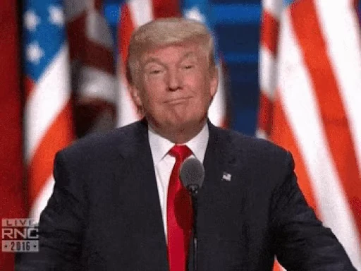 🤷 Стикер «Donald Trump» для Telegram