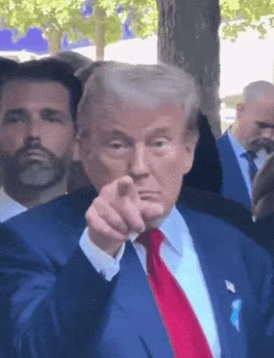 ❤️ Стикер «Donald Trump» для Telegram