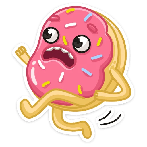 🏃‍♂️ Стикер «Донни» для Telegram