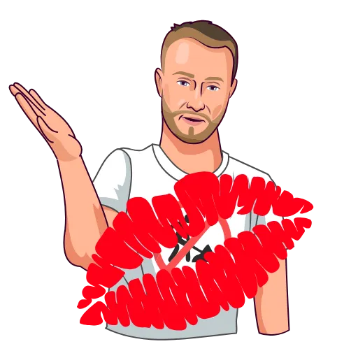 🥰 Эмодзи «Делай ничего» для Telegram