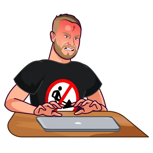 🤬 Эмодзи «Делай ничего» для Telegram