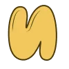 ☀️ Эмодзи «Жёлтые буквы» для Telegram