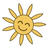 ☀️ Эмодзи «Жёлтые буквы» для Telegram