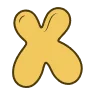 ☀️ Эмодзи «Жёлтые буквы» для Telegram