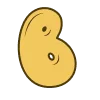 ☀️ Эмодзи «Жёлтые буквы» для Telegram