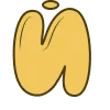 ☀️ Эмодзи «Жёлтые буквы» для Telegram