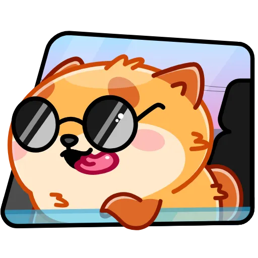 😎 Стикер «Donut» для Telegram