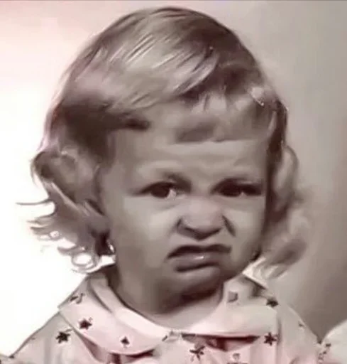 😒 Стикер «Donya’s mood as fuck» для Telegram