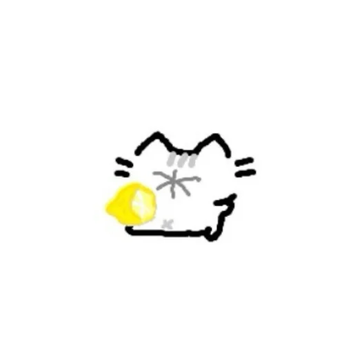 🍋 Стикер «Doodle cats» для Telegram