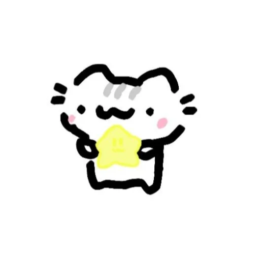 🐱 Стикер «Doodle cats» для Telegram