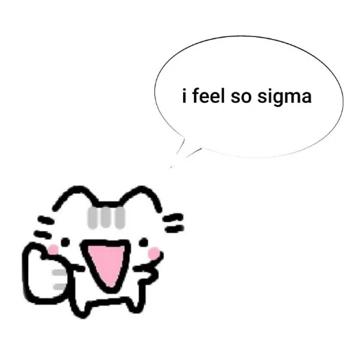 👍 Стикер «Doodle cats» для Telegram