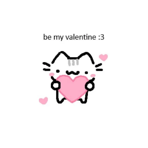 ❤ Стикер «Doodle cats» для Telegram