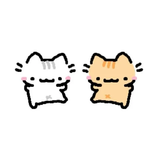 🐱 Стикер «Doodle cats» для Telegram