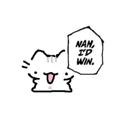🐱 Стикер «Doodle cats» для Telegram
