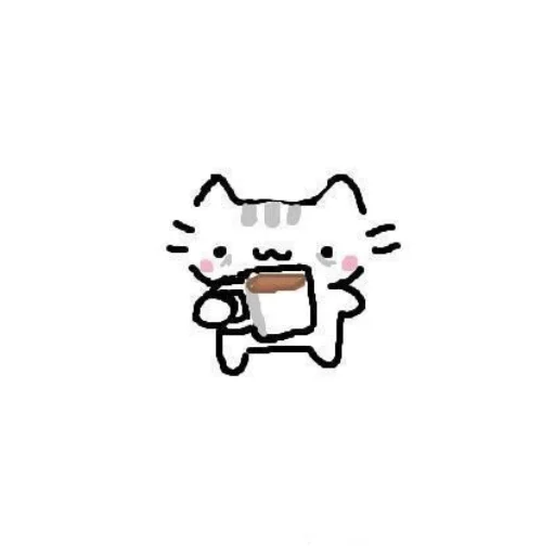 🐱 Стикер «Doodle cats» для Telegram