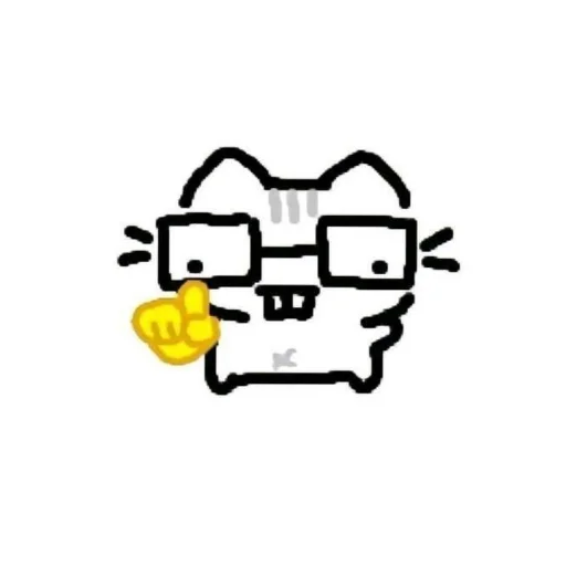 👎 Стикер «Doodle cats» для Telegram