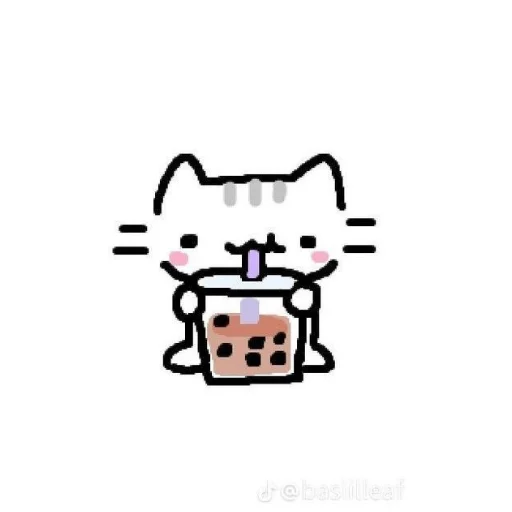 🐱 Стикер «Doodle cats» для Telegram