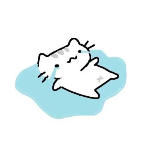 😭 Стикер «Doodle cats» для Telegram