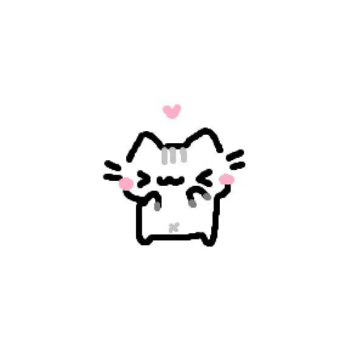 ❤ Стикер «Doodle cats» для Telegram