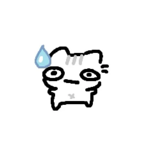 🐱 Стикер «Doodle cats» для Telegram