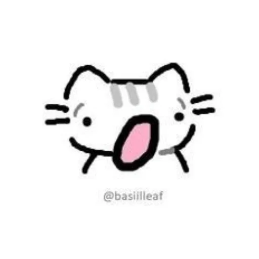 🐱 Стикер «Doodle cats» для Telegram