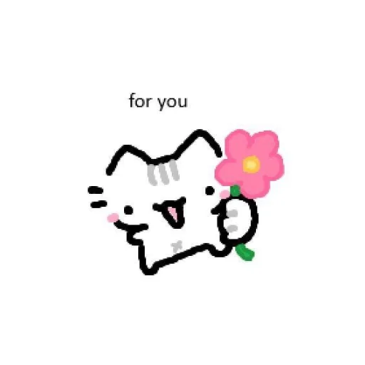 🐱 Стикер «Doodle cats» для Telegram
