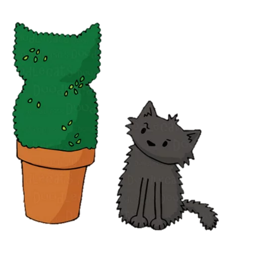 😳 Стикер «doodlecats» для Telegram