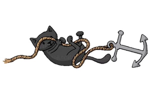 🙈 Стикер «doodlecats» для Telegram