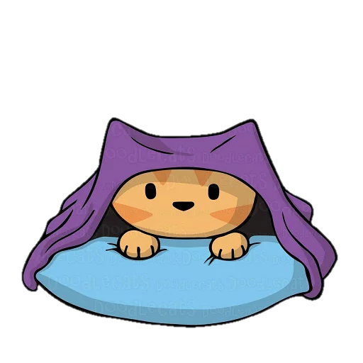🙈 Стикер «doodlecats» для Telegram